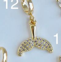 Dolphin Tail Charm