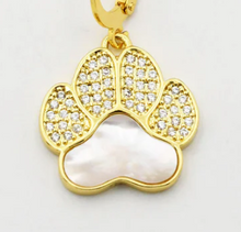 Paw Print Charm