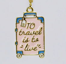 Travel Suitcase Charm
