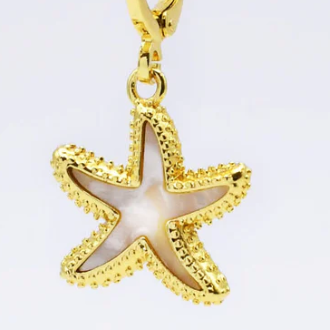 Fancy Starfish Charm