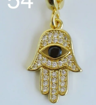 Hamsa Hand Charm