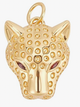 18K Gold Plated Leopard Charms
