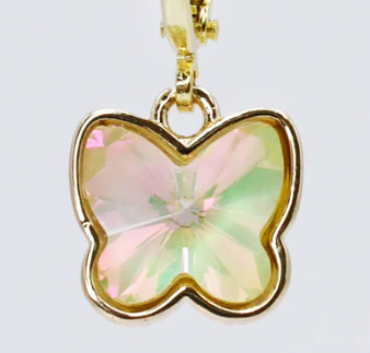Petite Iridescent Butterfly Charm