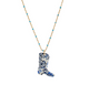 Western Boot Necklace