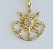 Rising Starburst Charm