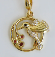 Hummingbird Charm