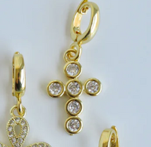 Circle Cross Charm