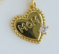 Gold Mom Charm