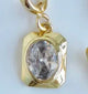 Square Framed Diamond Charm
