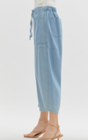 Trinity Cropped Pants in Light Blue (REG)