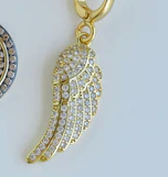 Full Sparkle Wing Charm