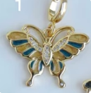 Monarch Butterfly Charm