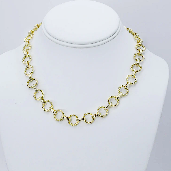 Gold Circle Chain