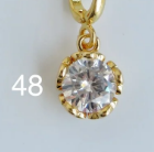 Diamond Floret Charm