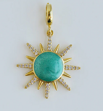 Enamel Sun Charm