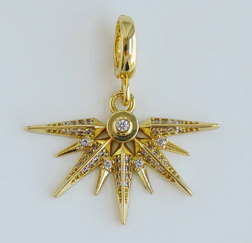 Celestial Sunburst Charm