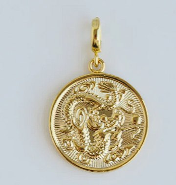 Dragon Coin Charm