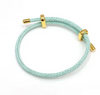 Adjustable Braided Cord Bracelet