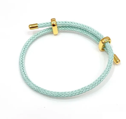 Adjustable Braided Cord Bracelet