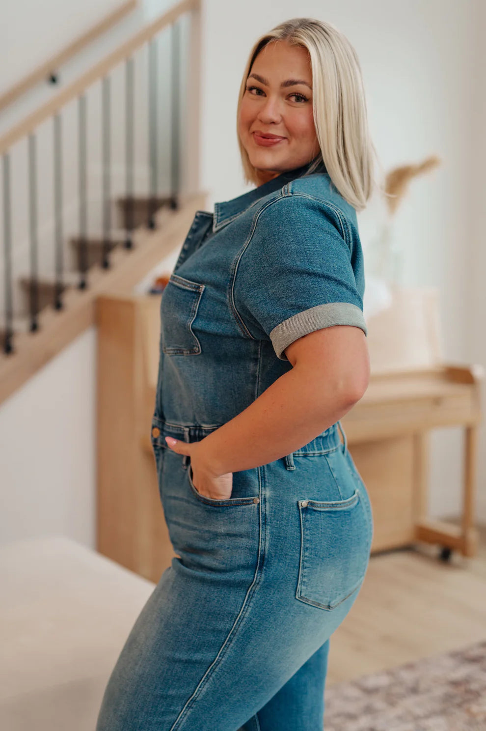 Judy Blue Sylvia Denim Jumpsuit