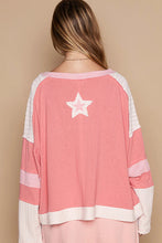 Perfect Star Patch Top in Blush (REG)