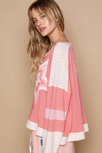 Perfect Star Patch Top in Blush (REG)