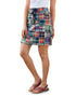 Mixed Plaid Madras Skort