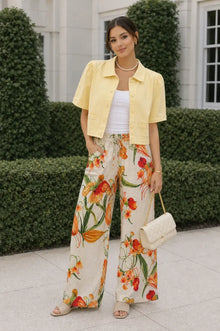Hawaiian Vacation Floral Pants (REG)