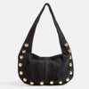 Sphere Studded Hobo Bag