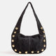 Sphere Studded Hobo Bag
