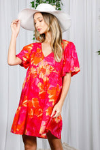 Summer Heat Floral Mini Dress (REG)