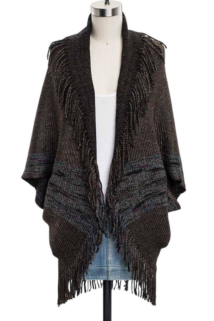 Fringe Collar Cardigan (REG)