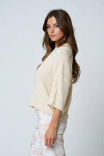 Regina Drop Shoulder Top in Natural (REG)