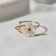 Floral Shell Ring