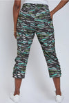 Missy Flood Ankle Pants in Camo Bark (REG)