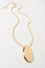 Minimalist Oval Necklace