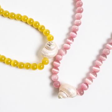 Beachside Shell Beaded Necklace