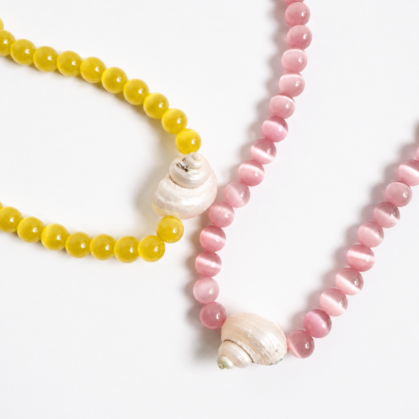 Beachside Shell Beaded Necklace