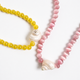 Beachside Shell Beaded Necklace