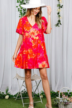 Summer Heat Floral Mini Dress (REG)