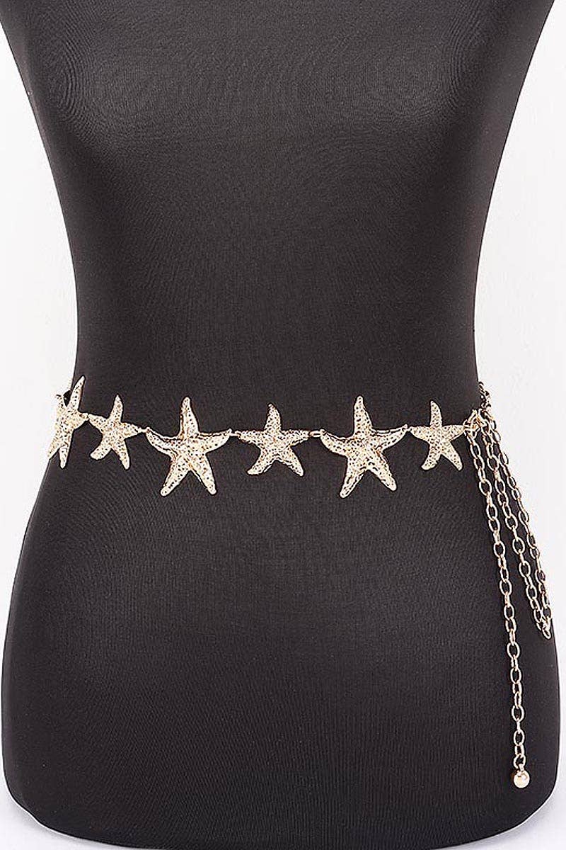 Starfish Chain Belt