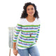 Watercolor Striped Top (REG/PLUS)