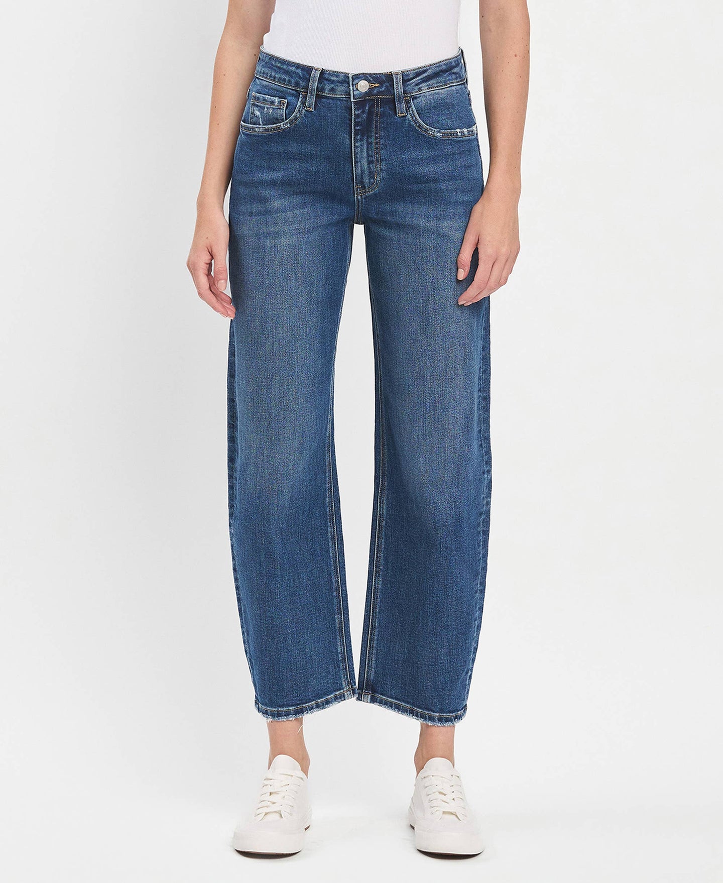Lovervet  High Rise Barrel Jeans LV1440 (REG)