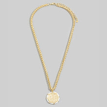 Hammered Coin Necklace