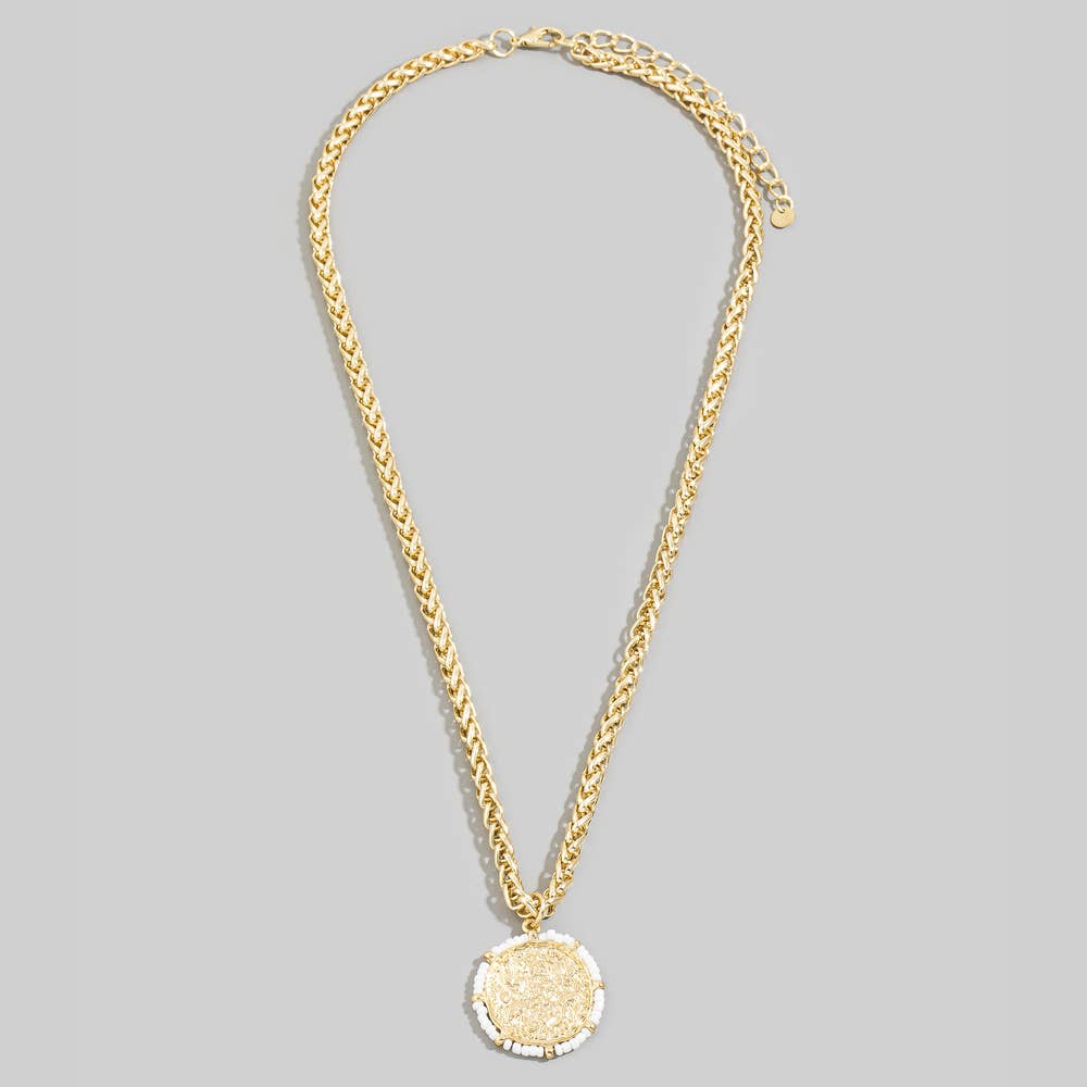 Hammered Coin Necklace