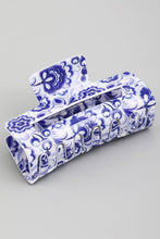 Porcelain Print Claw Clip