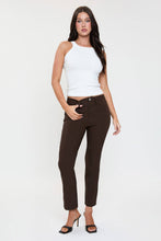 Hyperstretch Cropped Straight Pants in Coco (REG)