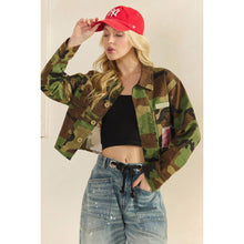 Floral Back Camo Jacket (REG)