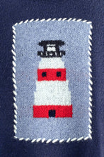 Whipstitch Lighthouse Sweater in Navy (REG)