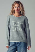 Fish Graphic Sweater (REG)